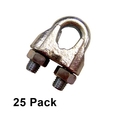 Us Cargo Control 5/16" Zinc Plated Malleable Wire Rope Clip (25 Pack) MWRC516-25PK